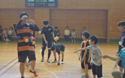 東京都障害者総合スポーツセンターにてペガーボール